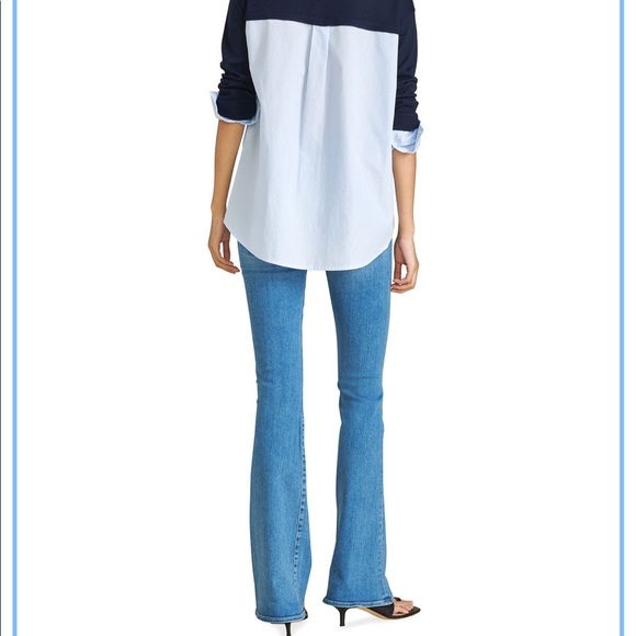 Veronica Beard Sionne Mixed-Media Pullover Sweater - Picture 6 of 6